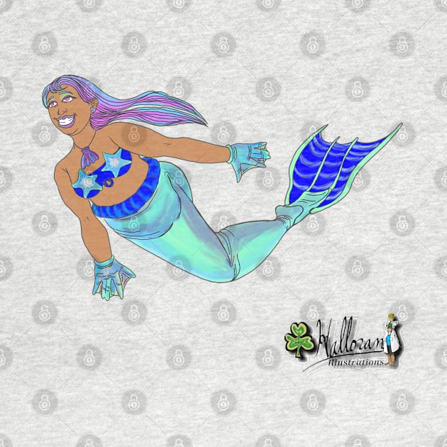 Madalyn the Magical Mermaid by Halloran Illustrations